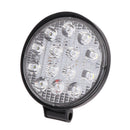 Car Truck Round LED Work Spot Light Flood Driving Lamp 42W 6500K 12V 24V