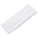 Sports Protective Sweatband Tennis Athlete Elastic Head Band White