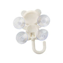 2 Pcs Panda Design Bag Towel Ladle Hanging Suction Cups Hook White Black 1. R3C8