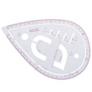 Sleeve Curve Ruler Measure Plastic for Sewing Dressmaking Tailor Drawing Tool,