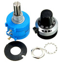 5K Ohm 3590S-2-502L Potentiometer With 10 Turn Counting Dial Rotary Knob HW