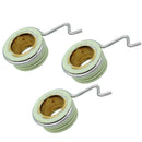 3 x Oil Pump Worm Drive Gear And Spring, Mower Chainsaw Replacement Part,