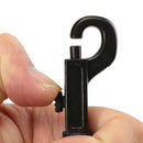 Rubber Silicon Archery Arrow Puller With Keychain for Hunting Bow Black N JHT