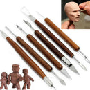 6X Clay Sculpting Wax Carving Pottery DIY Tools Shapers Polymer Modeling Gift OZ