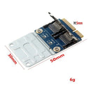 Dual Micro-Sd Tf To Mini Pci Express Memory Card Reader Adapter Converter C