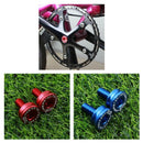 4 Pieces Bicycle Waterproof Crankset Screw Hex Crank Fixed  Durable