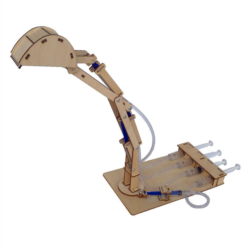 Hydraulic Excavator DIY Student Technology Small Production Science and Edu D4R4