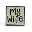 New Fashion Cufflink I Love My Wife Design Cuff Link Men Shirt Charm CufflinksSE