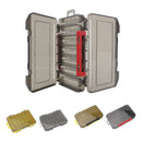 Squid Jig Box Both Side Storage Lure Case Holder Yellow 12 Compartments