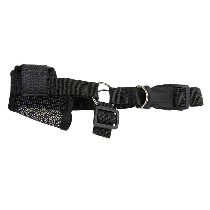 2pcs Adjustable Dog Mouth Cover Anti-Biting Muzzle For