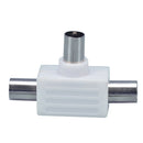 2PCS Antenna tee TV Plug One Point Two Cable TV Plug Antenna Conversion Head LJ