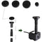 Solar Panel Power 7V Water Pumps For Fountain Pool Aquarium Garden m Pond P D9I5