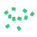 10pcs Double-Side SMD SOT23-3 to DIP SIP3 Adapter PCB Board DIY Converter JR BX