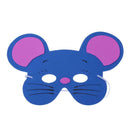 12pcs Cartoon 0-18Y Children Assorted EVA Foam Animal Masks Set Party Prop