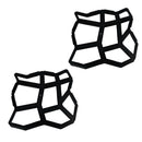 2 Pieces Path Maker Mould Paving DIY Lawn Concrete Paving Garden Path Molds