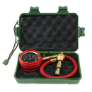 Tire Deflator Pressure Gauge,Rapid Heavy Duty Tyre Air Deflators Gauge Kit Valve