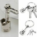 Useful Metal Piston Car Keychain Keyfob Engine Auto Fob Key Chain Ring_Keyr F7D1