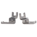 2PCS Right Compensating Presser Feet Top-Stitch for Domesic Sewing Machines
