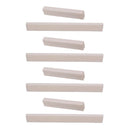 8x Blank Guitar Nut And Saddle White For Electric Acoustic Classical Guitar