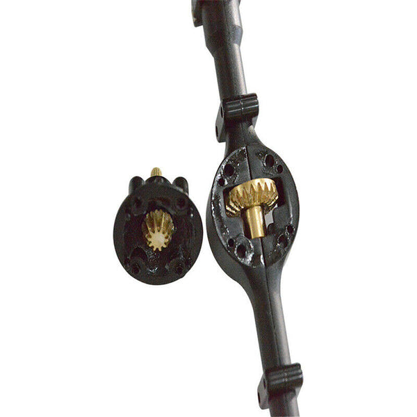 Metal Gear Sturdy Rear Axle Assembly Spare Part for Wpl Fy001 1:16 Rc Truck A5A5