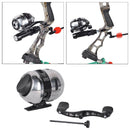 Stainless Steel Bow Fishing Reel Rope Pot Bowfishing Tool Archery Compound