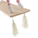 Wall Decorative Wood Frame Hanging Shelf Hanger Props For Kids Room Decor