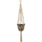 2 Pcs Macrame Plant Hanger Indoor Outdoor Hanging Planter Basket Jute Rope