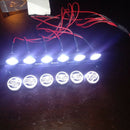 Metal Roof LED Light Bar for 1:10 Traxxas Trx-4 SCX10 90027 SCX10 II 90046