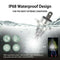 1Pair H4 200W 12000LM 6000K LED Car Headlight Fog Lights Conversion Globes Bulbs