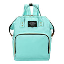 Mummy Maternity Backpack Large Capacity Baby Nursing Diaper Handbag (Green) A