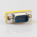 DB15 MINI Gender Changer adapter RS232 Com D-Sub to Male Female VGA plug co P5P6