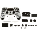 Full Cover Case Skin Set +Gamepad Buttons & Touchpad & Joystick Thumbstick Caps