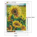 5D DIY Full Drill Diamond Painting Sunflower Cross Stitch Craft Kit (z1311)