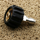 Pressure Washer Quick Connect Adapter Connector M22/14 To 3/8 Male Coupling
