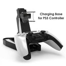 For PS5 DualSense Controller Charger Dual USB Charging Dock Station Stand