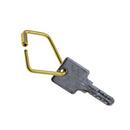 10pc Brass Sturdy Screw Lock Clasp For Key Chain Key  Outdoor Sports Bag