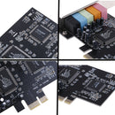 PCI-E Audio digital sound card 5.1 solid capacitors CMI8738 chip IOMO