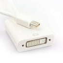 Mini DP To DVI Cable Adapter Converter Thunderbolt Display Port For Macbook M&E