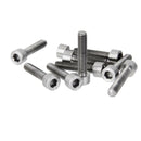 2x 10pcs M6*30 Titanium Alloy Allen Bolt Socket Cap Screws Hex Head Hexagon