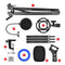 Microphone Scissor Boom Arm Stand 3/8" to 5/8" Adapter Kit Singing Recording