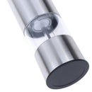 Electric Salt Pepper Grinder Automatic Mill Shaker Stainless Steel Cooking To^