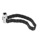 Oil Filter Wrench Heavy Duty Strap 52 Knots Dual Chain 1/2" Square Drive