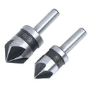 1/2"+5/8" HSS 6.35mm Hex Shank Chamfer Debur Countersink Drill Bit Set* TEUS