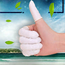 100 Flexible Latex Disposable Fingercots Anti-Static Nail Protection Elastic