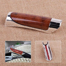 Universal Car Auto Hand Brake Handle Sleeve Cover Protector Trim Imitation Wood