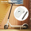 1pc Aluminum Alloy Reinforced Lock for M365 Electric Scooter (White)