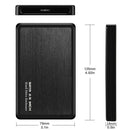 2.5 inch Hard Disk Mobile Case USB 3.0 to SATA HDD SSD Enclosure (Black)