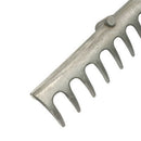 Golf Bunker Aluminum Rake Head 13.7x3'' Sand Pitch Soil Preparing Rake Head