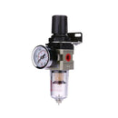 Copper Spray Gun Air Pressure Regulator Gauge In-line Water Trap Filter A