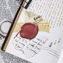45pcs/set Wax Seal Decorative Stickers DIY Scrapbooking Stationery Stickers